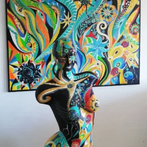 Sculpture "Peau d'âme de Mille et un vie"