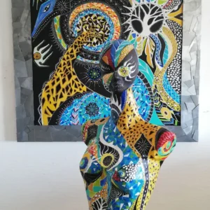 Sculpture "Peau d'âme d'ici et au-delà"